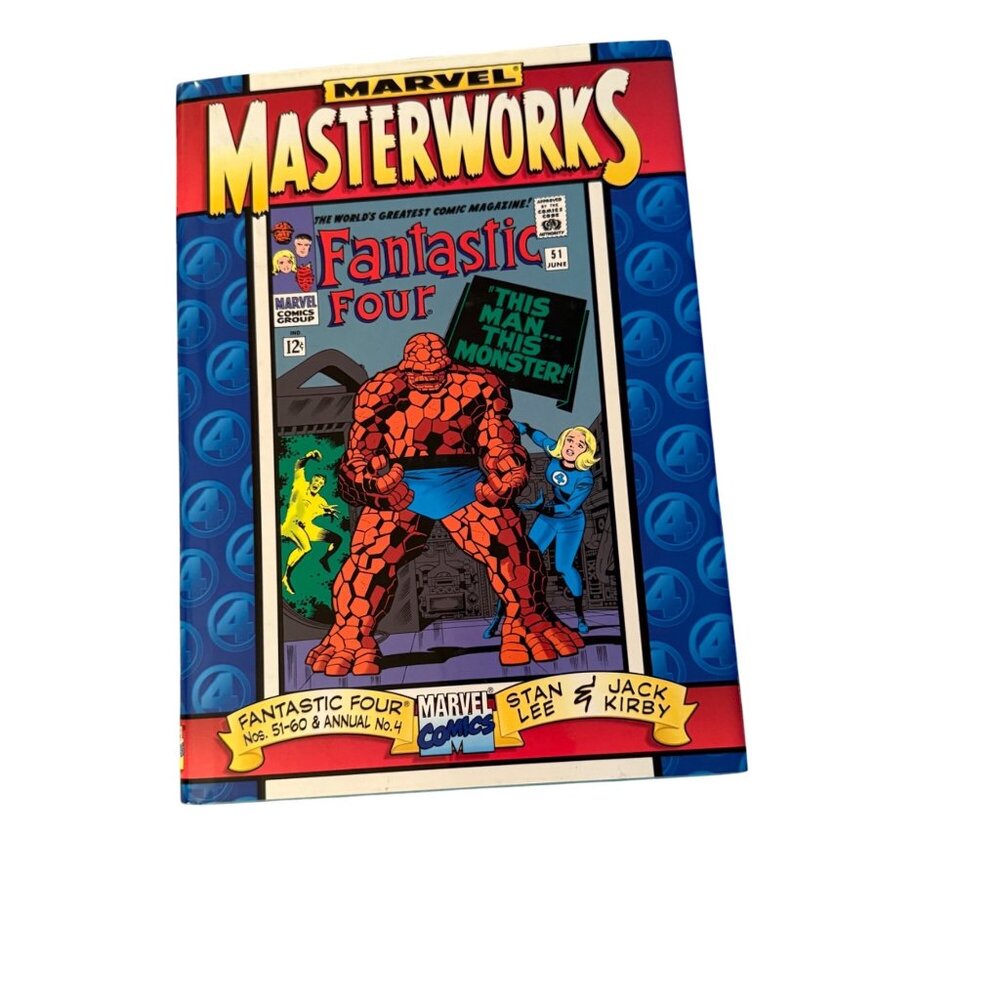 Marvel Masterworks Fantastic Four Hardcover Graphic Novel Collection By Stan Lee